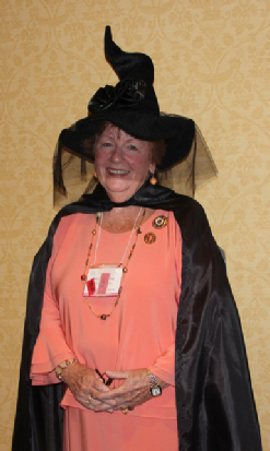 Anne Bucher, Director CAR, got into the Halloween spirit at the conference