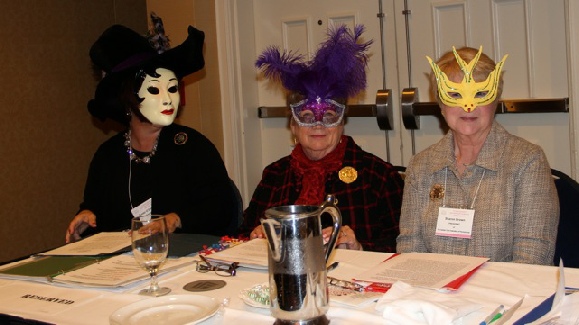 The CAR State Presidents  got into the Halloween spirit as well